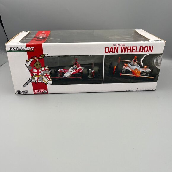 Greenlight-1:18 Scale Dan Wheldon In Memoriam Indy Car 2012 Brickyard Authentics - Picture 8 of 16